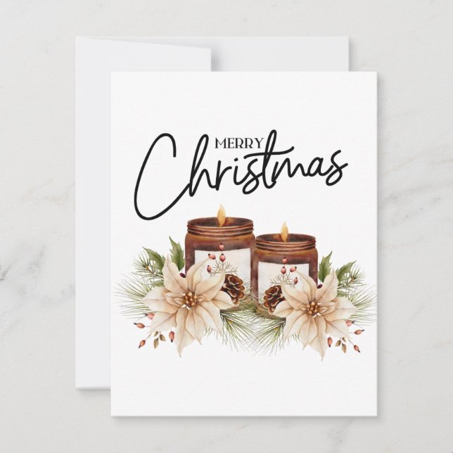 Cartão De Festividades besta de férias (Frente)