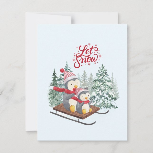 Cartão De Festividades besta de férias (Frente)