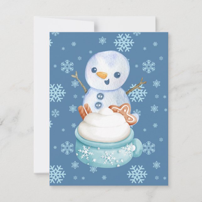 Cartão De Festividades besta de férias (Frente)