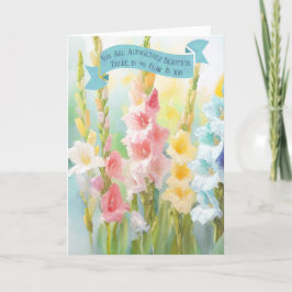 Cartão De Festividades Bíblia Versa Dia das Mães, Salomão 4:7, Lírios