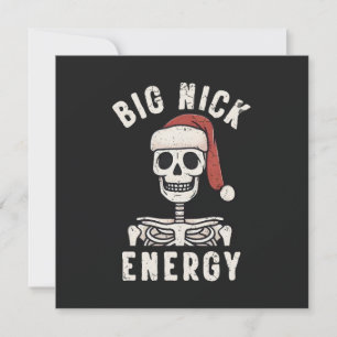 Cartão De Festividades Big Nick Energy