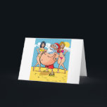 Cartão De Festividades biquíni Beach santa claus<br><div class="desc">papais noeis de praia, natal, natal engraçado, areia, papais noeis, aplausos, tropicais, férias, xmas, papais noeis da califórnia, papais noeis da flórida, papais noeis do hawaii, july de natal, biquíni bebês maiô- "papais noeis do hawaii""papais noeis da califórnia""papai noel do hawaii""papai noel tropicais""papai noel papais noeis" "christmas july" papai noel...</div>