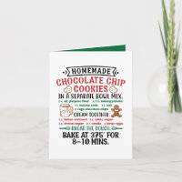 Biscoitos de chocolate caseiros personalizáveis