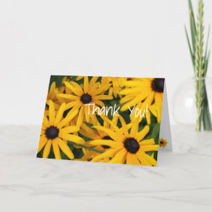 Cartão De Festividades Black Eyed Susan Obrigado