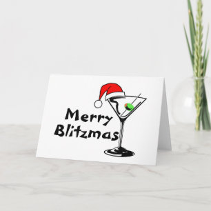 Cartão De Festividades Blitzmas alegre