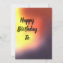 Bloco de aniversário