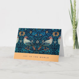 Cartão De Festividades Blue Bird William Morris