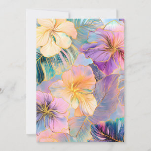 Cartão De Festividades Blush Bloom Exotic Deixa Flor
