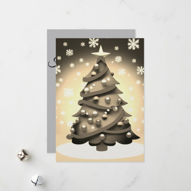 Cartão De Festividades Boas festas  (Frente/Verso In Situ)