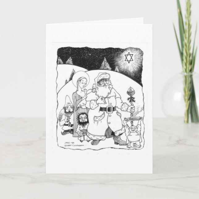 Cartão De Festividades Boas festas! (Frente)