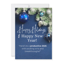 Boas Festas & Feliz Ano Novo! 2025