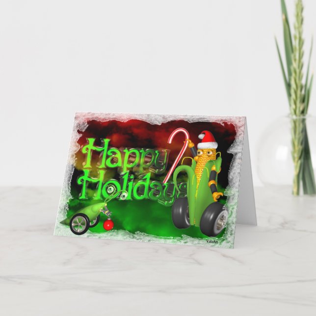 Cartão De Festividades Boas festas por Valxart (Frente)