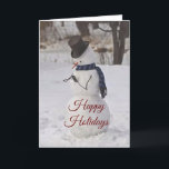 CARTÃO DE FESTIVIDADES BOBO/DOCE ESTE SNOWMAN DIZ MERRY CHRISTMAS HOLI<br><div class="desc">ESTA ÉPOCA DE FÉRIAS DIZ-O COM HUMOR E UM BOM NEVE AJUDÁ-LO-Á A FAZÊ-LO. MERRY CHRISTMAS E OBRIGADOS POR PARAR POR UMA DAS MINHAS OITO LOJAS!</div>