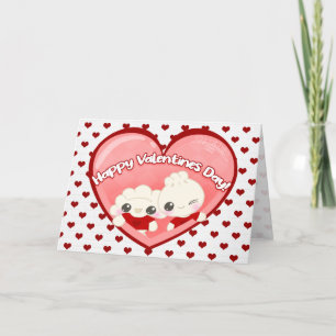 Cartão De Festividades Bolinhos de São Valentim