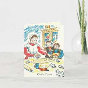 Cartão De Festividades Bolos de Açúcar da Morávia da Pensilvânia