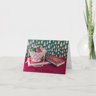 Cartão De Festividades Bolsa de Ornamentos