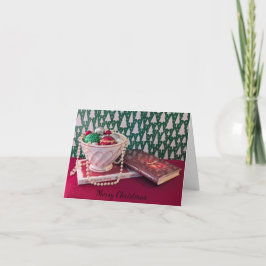 Cartão De Festividades Bolsa de Ornamentos