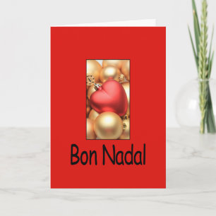 Cartão De Festividades bon nadal catalan christmas