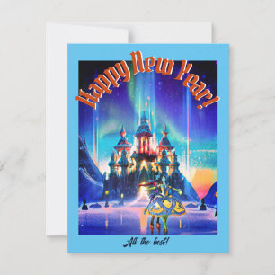 Cartão De Festividades Bon Voyage Winter Ball Poster