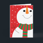 Cartão De Festividades boneco de neve 5x7<br><div class="desc">loja nunca After™ do © 2010% pipe%
Seu tudo loja</div>