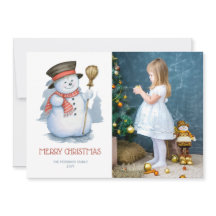 Boneco de Neve Alegre | Foto de Natal
