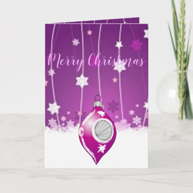 Cartão De Festividades Bonitas Expressões (Frente)