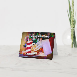 Cartão De Festividades Bonito Natal Papai Noel