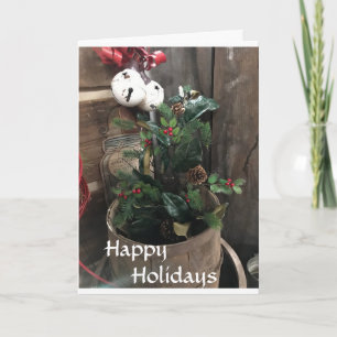 CARTÃO DE FESTIVIDADES **BONITOS DECOR E NATAL** FERIADO C