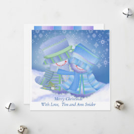 Cartão De Festividades Bonitos presentes de Natal