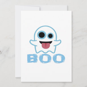 Cartão De Festividades Boo Meme Engraçado e Bobo