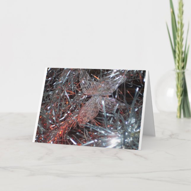 Cartão De Festividades Borboleta (Frente)