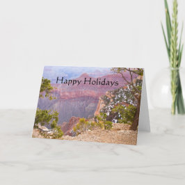 Cartão De Festividades Borda Sul do Grand Canyon