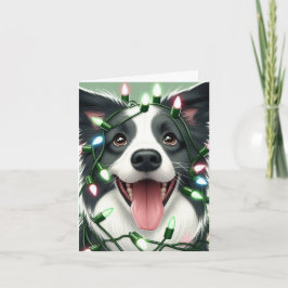 Cartão De Festividades bordercollie