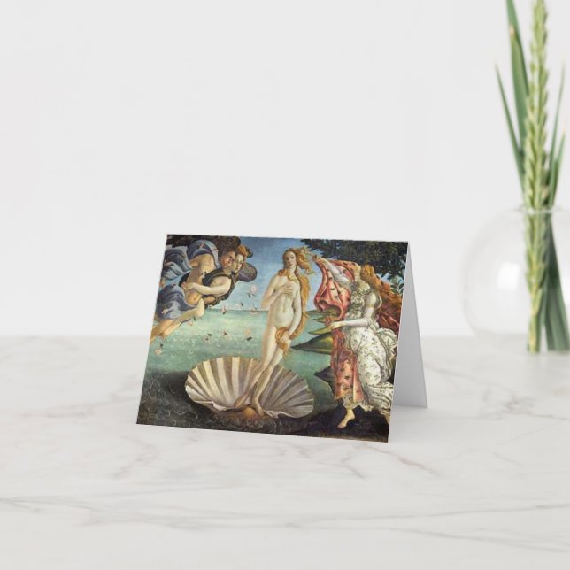 CARTÃO DE FESTIVIDADES BOTTICELLI (Frente)