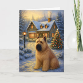 Cartão De Festividades Bouvier des Flandres Holiday Card