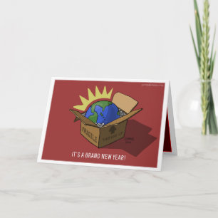 Cartão De Festividades Brand New Year