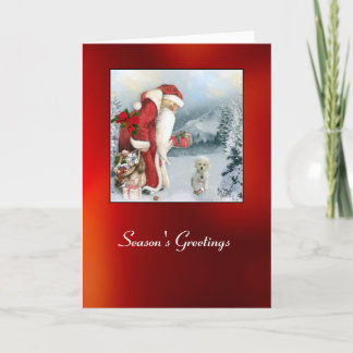 Cartão De Festividades Brandi no Natal