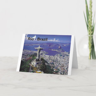 Cartão De Festividades Brazil Rio De Janeiro (St.K.)