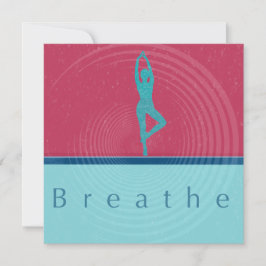 Cartão De Festividades Breathe Art Card