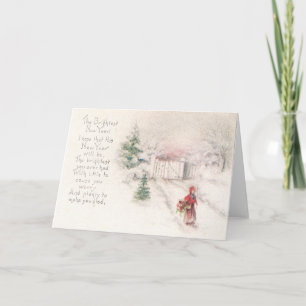 Cartão De Festividades Bright New Year