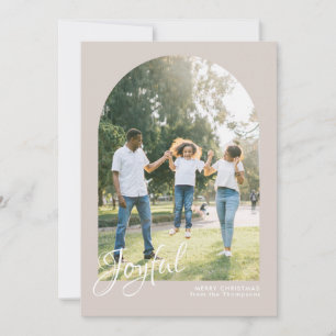 Cartão De Festividades Brincadeira Moderna, Feliz Natal