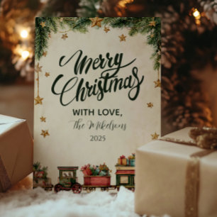 Cartão De Festividades Brinquedo Whimsical de Natal Express