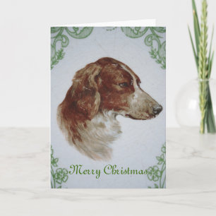 Cartão De Festividades Brittany Spaniel Christmas