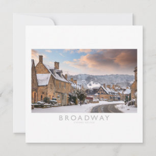 Cartão De Festividades Broadway