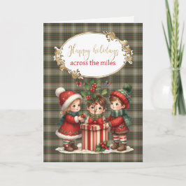 Cartão De Festividades Brodie Hunting Original Scottish Tartan