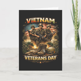 Cartão De Festividades Brothers of Vietnam