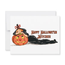 Bruxas Feliz Halloween - Bruxa Vintage