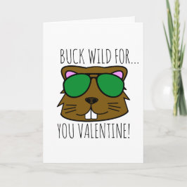 Cartão De Festividades Buck WIld