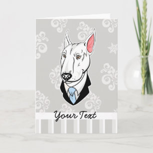 Cartão De Festividades Bull terrier Card
