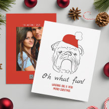 Bulldog Natal Divertido